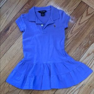 Ralph Lauren Sz 4/4T short sleeve polo dress